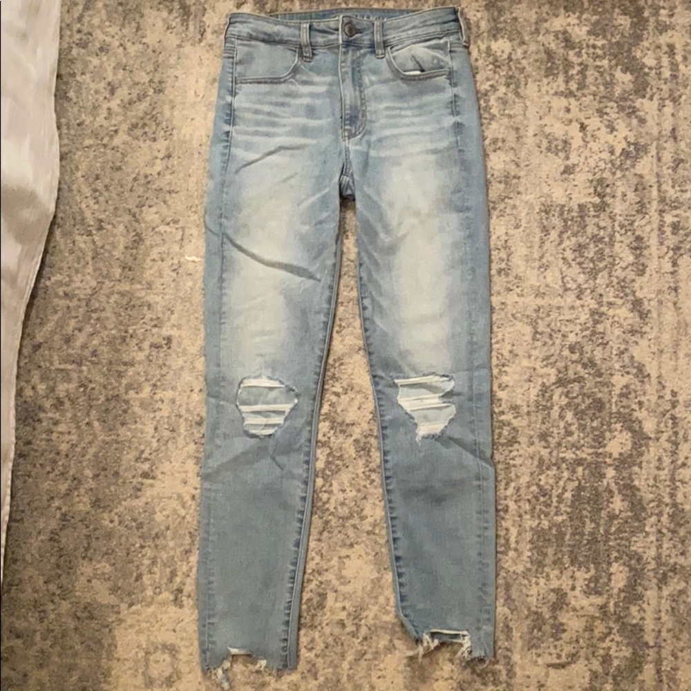 American Eagle  jegging crop